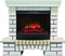 Комплект электрокаминов с искусственным камнем Real-Flame Country 25/25,5 WT с очагом Sparta 25,5 LED M52976 - фото 4743279