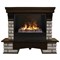 Комплект электрокаминов с искусственным камнем Real-Flame Country Rock 26 AO Black вставка + 3D Cassette 630 M108855 - фото 4743429