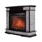 Комплект электрокаминов с искусственным камнем Electrolux EFP/P-3020LS с порталом Firelight Scala 30 сланец скалистый серый, шпон венге M109431 - фото 4743432
