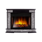 Комплект электрокаминов с искусственным камнем Electrolux EFP/P-3320RLS с порталом Firelight Scala 30 сланец скалистый серый, шпон венге M134391 - фото 4743485