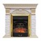 Комплект электрокаминов с искусственным камнем Royal Flame Dublin арочный сланец крем с очагом Majestic (Слоновая кость) M51341 - фото 4743704