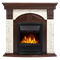 Комплект электрокаминов с искусственным камнем Electrolux EFP/P-1020LS с порталом Firelight Torre Classic камень белый, темный дуб M134376 - фото 4743959