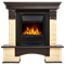 Комплект электрокаминов с искусственным камнем Electrolux EFP/P-1020LS с порталом Firelight Forte Classic камень бежевый, венге M134360 - фото 4744023