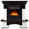 Комплект электрокаминов с искусственным камнем Electrolux EFP/P-1020LS с порталом Firelight Forte Classic камень белый, венге M134362 - фото 4744041