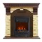 Комплект электрокаминов с искусственным камнем Royal Flame Dublin арочный сланец темный дуб с очагом Aspen Black M129646 - фото 4744178