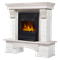 Комплект электрокаминов с искусственным камнем Electrolux EFP/P-1020LS с порталом Firelight Forte Classic камень белый, беленый дуб M134367 - фото 4744356