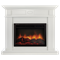 Пристенный электрокамин Electrolux EFP/P-2520LS с порталом Firelight Bianco 25 белый M134410 - фото 4744829