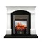 Пристенный электрокамин Royal Flame Langford с очагом Majestic FX / Fobos FX (Белый с черным) M131433 - фото 4744839