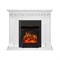 Пристенный электрокамин Royal Flame Valletta Белый с очагом Majestic FX Brass/Black M134556 - фото 4744876