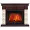 Пристенный электрокамин Electrolux EFP/P-2520LS с порталом Firelight Bricks 25 камень бежевый, темный дуб M134443 - фото 4744992