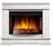 Пристенный электрокамин Electrolux EFP/P-3320RLS с порталом Firelight Scala 30 сланец скалистый белый, белый дуб M136983 - фото 4745018