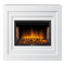 Пристенный электрокамин Electrolux EFP/P-2520LS с порталом Firelight Cubo 25 белый M134400 - фото 4746870