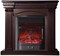 Пристенный электрокамин InterFlame Афина (венге) с очагом Fobos /Majestic M232196 - фото 4746954