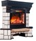 Каменный камин (портал+очаг) InterFlame Exter /Экстер угловой с очагом Panoramic 25 LED FX QZ M109902 - фото 4748293
