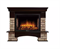 Угловой электрокамин Electrolux EFP/P-3020LS с порталом Firelight Forte Wood 30 (угловой) камень коричневый, шпон темный дуб M138873 - фото 4748317