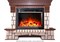 Каменный камин (портал+очаг) InterFlame Exter/Экстер угловой с очагом Jupiter FX M Brass/Black M110051 - фото 4748489