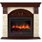 Угловой электрокамин Electrolux EFP/P-2520LS с порталом Firelight Torre 25 U камень слоновая кость, темный дуб M134864 - фото 4748727