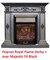 Классический очаг 2D Royal Flame Majestic FX Black M16060 - фото 4757068