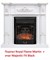 Классический очаг 2D Royal Flame Majestic FX Black M16060 - фото 4757080