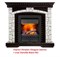 Классический очаг 2D Dimplex Danville Black FB2 M12604 - фото 4757191