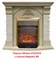 Классический очаг 2D Real-Flame Majestic Lux Brass M51409 - фото 4757211