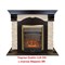 Классический очаг 2D Real-Flame Majestic Lux Brass M51409 - фото 4757212