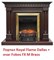 Электрокамин (очаг) со звуком для дачи Royal Flame Fobos FX M Brass/Black M64743 - фото 4757267