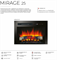 Классический очаг 2D Real-Flame Mirage 25 M235679 - фото 4757593