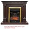 Классический портал для камина Royal Flame Dallas под классический очаг (Темный дуб) M45570 - фото 4758884