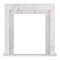 Классический портал для камина Firelight Simple Classic белый мрамор M231375 - фото 4759214