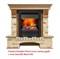 Классический портал для камина Dimplex Pierre Luxe сланец (для классика Opti-Myst, Optiflame) M22078 - фото 4759447