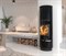 Дровяная печь THORMA DELIA Ceramic EXTRA, черная/керамика черная M201172 - фото 4765127