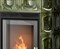 Дровяная печь ABX Kaledonie EXclusive низкая, зеленая M213946 - фото 4768035