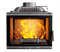 Фронтальная дровяная топка Kawmet W17 Dekor 12,3 кВт EKO M180883 - фото 4769057