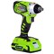 Гайковерт ударный аккумуляторный Greenworks G24IW 608-068135 - фото 4892646