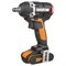 Гайковерт аккумуляторный WORX BL WX279, 20В, бесщеточный, 2Ач x2, кейс 608-069223 - фото 4892648