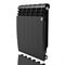 Алюминиевый радиатор Royal Thermo Biliner Alum 500 Noir Sable 6 секц. M182296 - фото 5162834