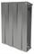 Биметаллический радиатор Royal Thermo Piano Forte 500 Silver Satin 6 секц. M100440 - фото 5163018