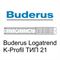Стальной панельный радиатор Buderus Радиатор K-Profil 21/500/900 (24) (A) M81180 - фото 5176948