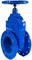 Задвижка клиновая REON RSV03 Ду350 Ру10 с обрезиненным клином, фланцевая синяя, корпус - чугун, уплотнение - EPDM D040-07008 - фото 5365621