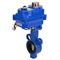 Затвор дисковый поворотный DN WBV0232E-2W-Fb Ду32 Ру16, корпус - алюминевый сплав, диск - нержавеющая сталь 316L, уплотнение - EPDM, с 1/4-оборотным электроприводом QT-N-003EM-O1-220VAC-У1 blue 220В D050-24854 - фото 5393470