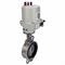 Затвор дисковый поворотный DN 316L-316L-EPDM Ду40 Ру16, корпус - нержавеющая сталь, диск - нержавеющая сталь, уплотнение - EPDM, с электроприводом ГЗ-ОФ-25/5,5К 220 В D050-01370 - фото 5395848