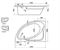Ванна акриловая Santek Гоа 150х100 левая без гидромассажа, 112033 T0024508 - фото 5399688