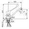 Смеситель для кухни FRAP хирургический 4554-2 T0010918 - фото 5407830