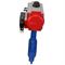 Затвор дисковый поворотный DN WBV1413E-2W-Fb Ду40 Ру16, корпус - чугун GGG50, диск - чугун GGG40, уплотнение - EPDM, с пневмоприводом DN DA-052 и пневмораспределителем 4M310-08 220В D050-16901 - фото 5412976