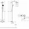 Душевой гарнитур Jacob Delafon ATOM, E26238-CP T0063739 - фото 5430769