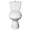 Унитаз компакт ОСКОЛЬСКАЯ КЕРАМИКА Элисса белый У Стандарт (монокороб), подвод нижний, выпуск косой, сиденье полипропилен, 43301110202 T0062331 - фото 5433028