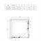 Душевой уголок Vincea Soft, хром, стекло прозрачное 100*100, VSS-3SO100CL T0056991 - фото 5444599