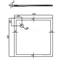 Душевой поддон АКВАТОН Калифорния квадратный белый 100*100, 1A714636CA010 T0031703 - фото 5445021