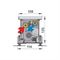 Внутрипольный конвектор Minib COIL-KT0 1000 M40586 - фото 5492186